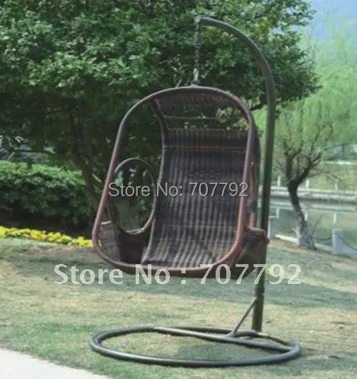 

Swing rattan egg chair