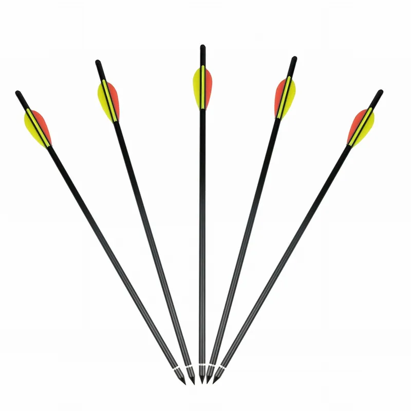 6 Broadheads Tips 6 x 150LB 180 lbs Crossbow Aluminum Arrows Bolts