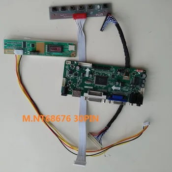 

Kit for B141EW04 V4 1280X800 Screen Driver Controller board Display Panel VGA Signal 30pin DVI HDMI 14.1" 1 lamps LVDS