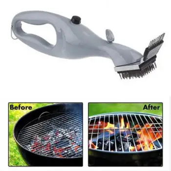 

Barbecue Stainless Steel BBQ Cleaning Brush Churrasco Outdoor Grill Cleaner with Power of Steam bbq accessories Cooking Tools