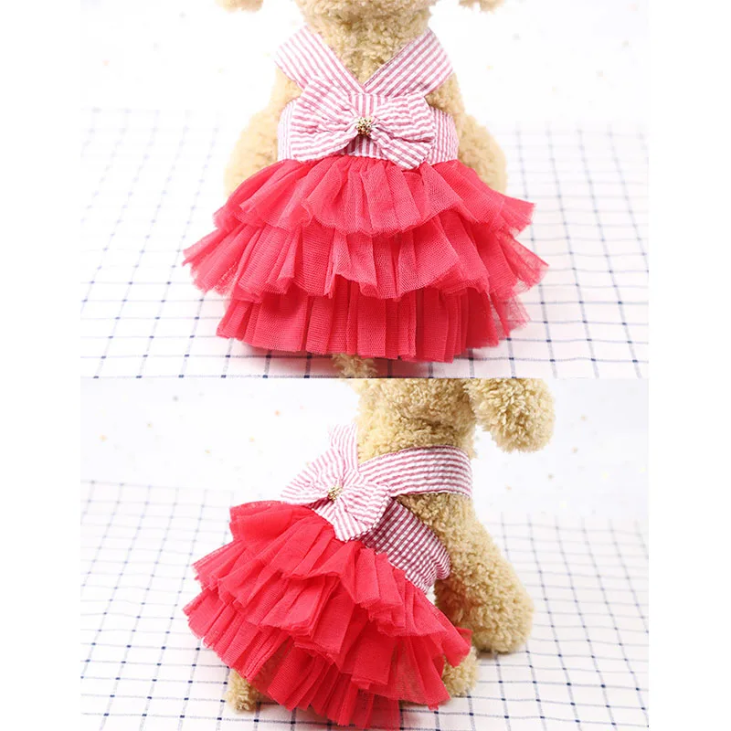 Hot Newest Dogs Dresses Clothes Summer Dog Dresses Puppy Costume