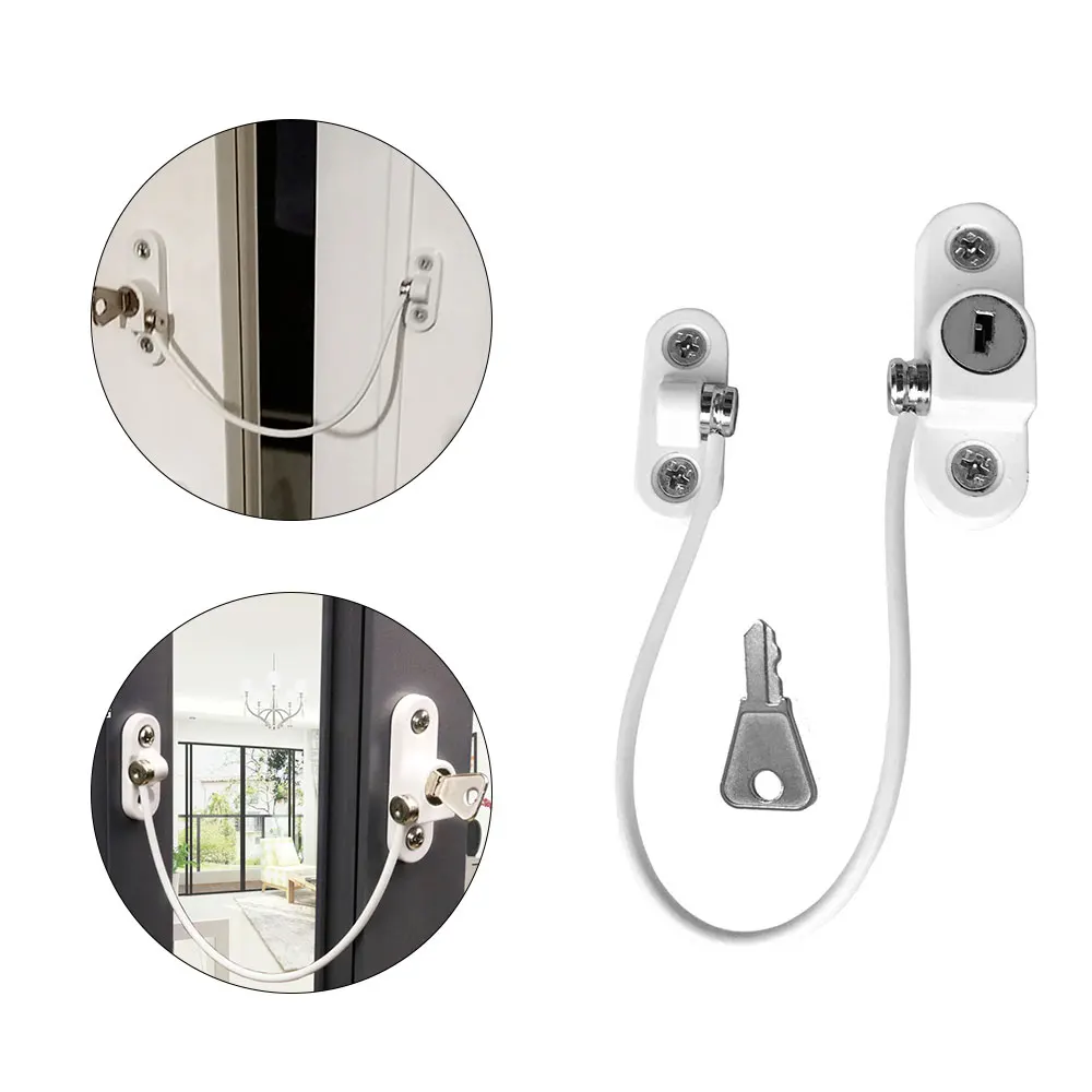 

2Pcs/Lot Child Protection Window Baby Safety Lock Window Fermi Limiter on Child Windows Child Safety Child Safety Lock