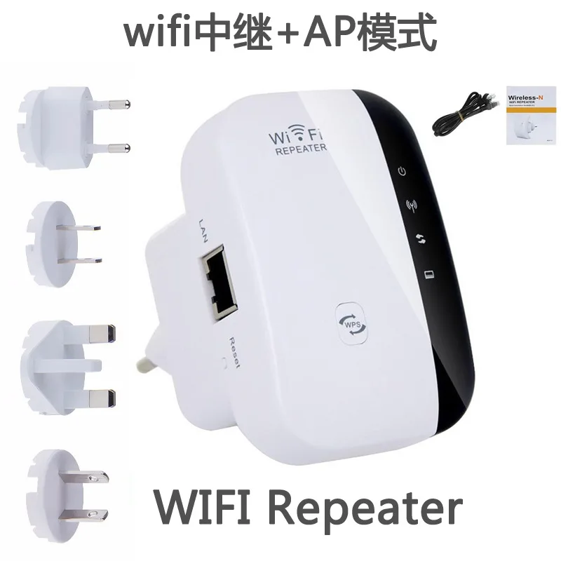 Усилитель сигнала Wi Fi 300 Мбит/с 2 4 ГГц 1 порт|Беспроводные роутеры| |