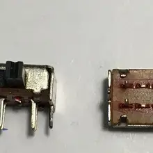 200 шт. 6 мм высокой стороне ручки 2P2T 2 позиции переключателя 6 Pin DC 50 В 0.3A SK22H07