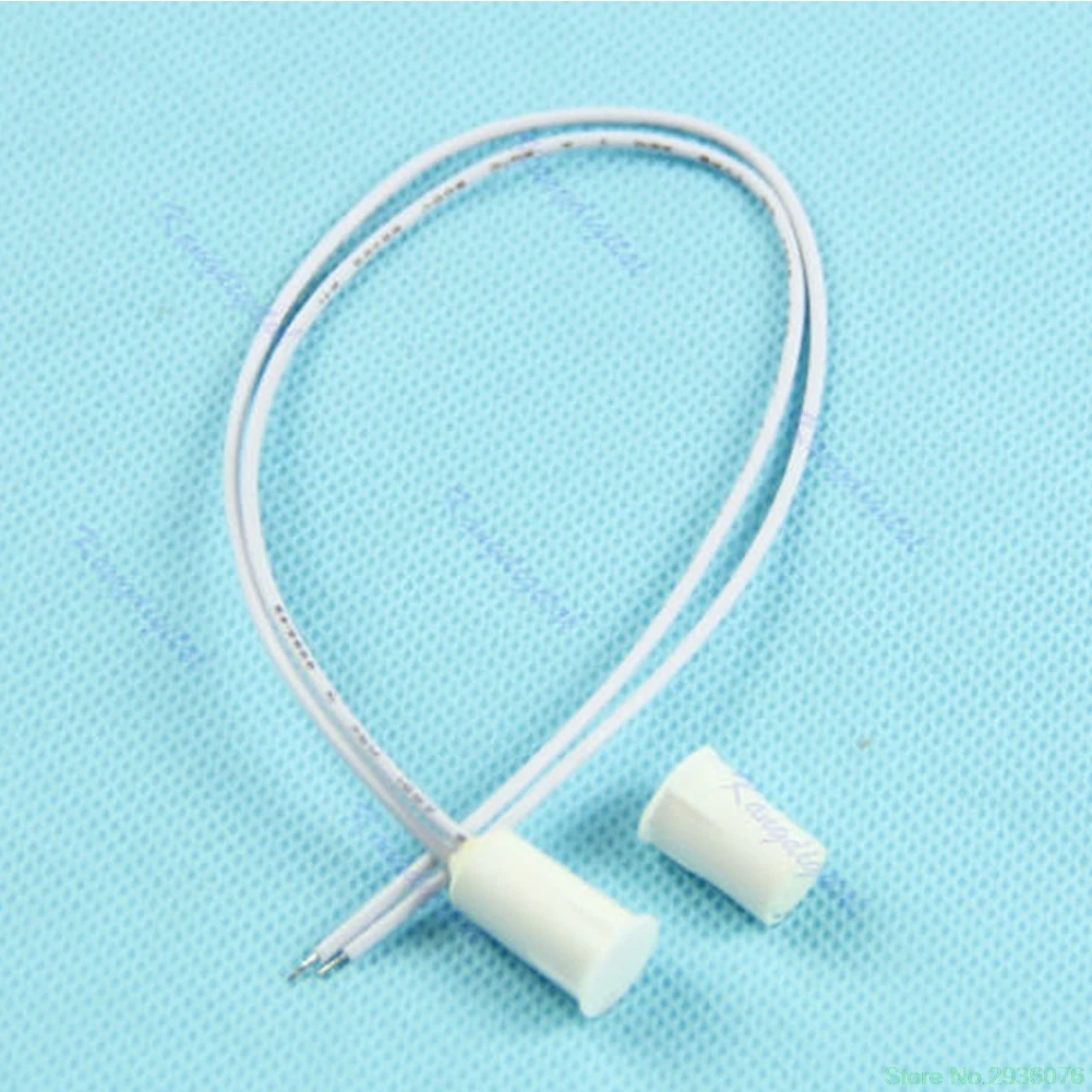 

1pcs Recessed Magnetic Window Door Contacts Alarm Security Reed Switch Drop Ship De26