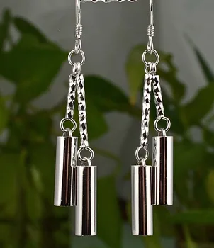 

Guarantee Plain 925 Sterling Silver, tree Earrings, 54 mm, 4.5 g, EA10479
