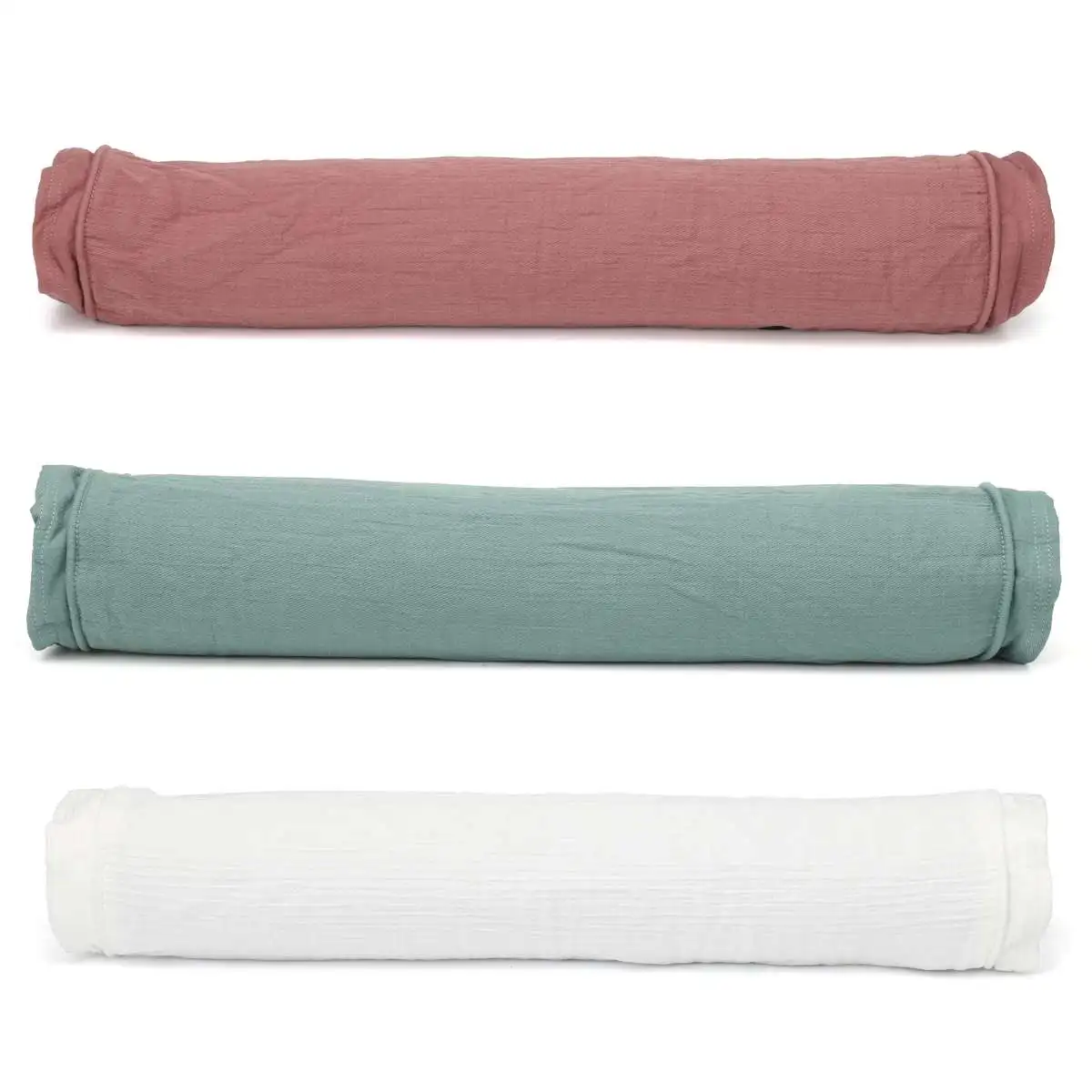 Tanie 50x10 cm bawełna okrągły poduszka ortopedyczna ogrzewanie elektryczne masaż szyi ulgę w bólu poduszka podtrzymująca opieki zdrowotnej narzędzie 3 kolory