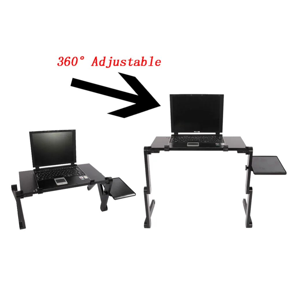 Portable Adjustable Assembled Folding Table for Laptop Computer Desk Household Home Office Computer Desk Table Holder Accssories