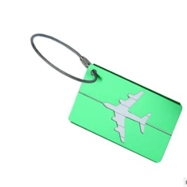 Aluminium Alloy Luggage Tags Baggage Name Tags Suitcase Address Label