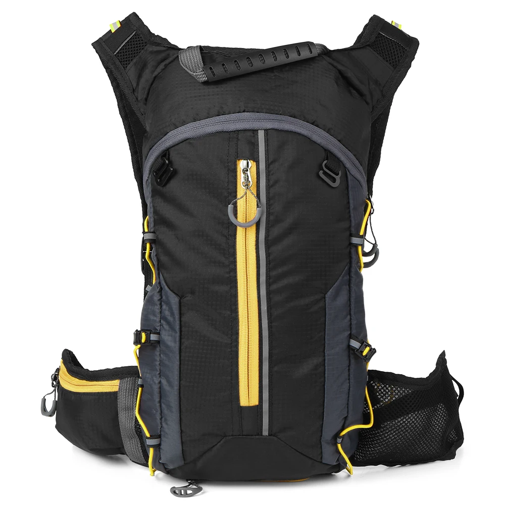 Складная 10L Водонепроницаемый велосипедный рюкзак легкий, для занятий спортом на открытом воздухе, на велосипеде езда гидратация рюкзак для велосипеда - Цвет: only backpack