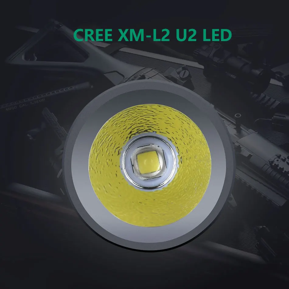 CREE tactical flashlight