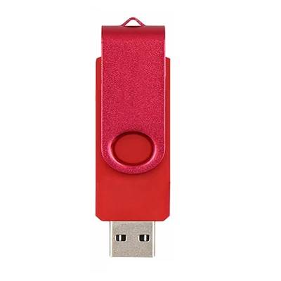 OTG USB флешка для Android Флешка 32 Гб 16 Гб флэш-диск 4 ГБ 8 ГБ 64 ГБ флеш-накопитель карта памяти для телефона Настольный ПК дропшиппинг - Цвет: Red