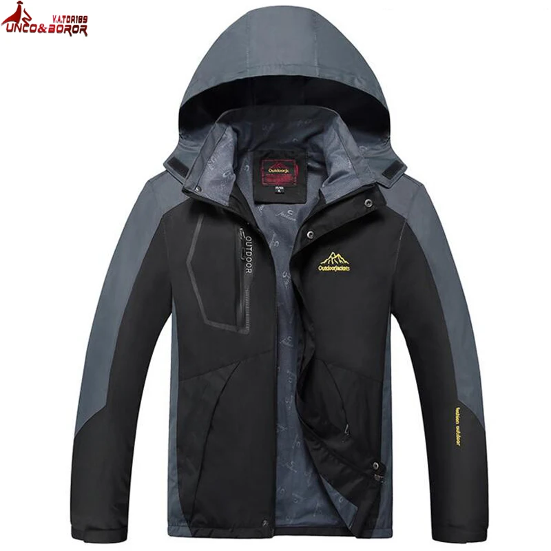 Жутко и boror Демисезонный верхняя одежда с капюшоном manteau Весте Homme куртка мужчины