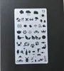 3pcs/set Openwork painting Stencil Plastic Stencils Journal/Diary/Scrapbook Hollow DIY School Stationery Office Supplies ► Photo 1/3