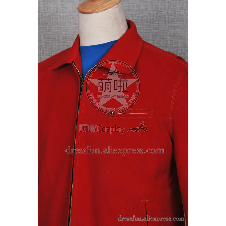 jaqueta smallville vermelha