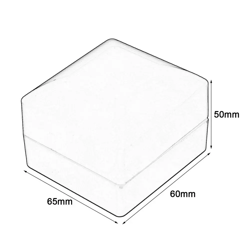 Креативная коробка для колец, светодиодный светильник, серьги, кольцо, Подарочная коробка, обручальное кольцо, ювелирное изделие