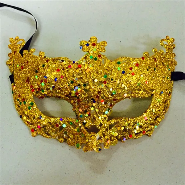 Венецианская маска принцессы для рождественской вечеринки, Подарочная маска для женщин, Маскарадная маска на Хэллоуин, для сцены, полулица, лисичка, блестящая кружевная маска