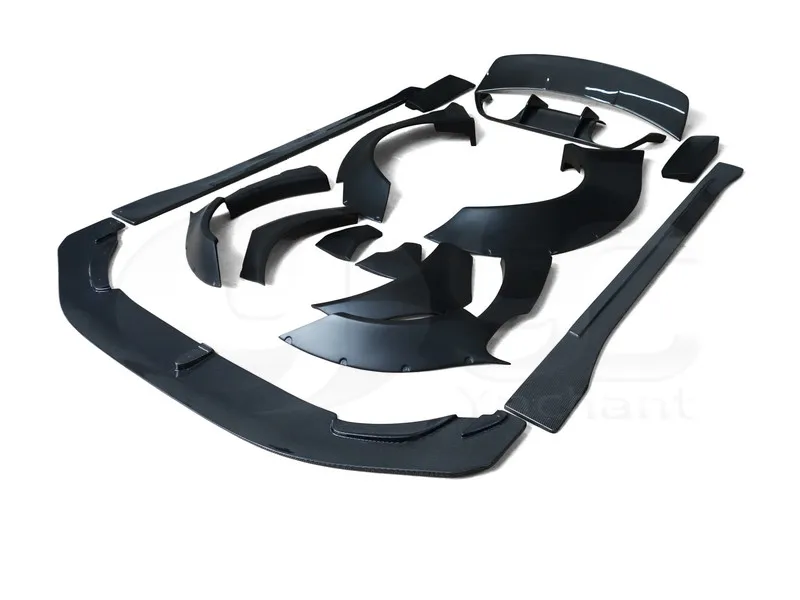 2014-2016 BMW F80 M3 F82 F83 M4 LB Performance Style Body Kit CF (6)