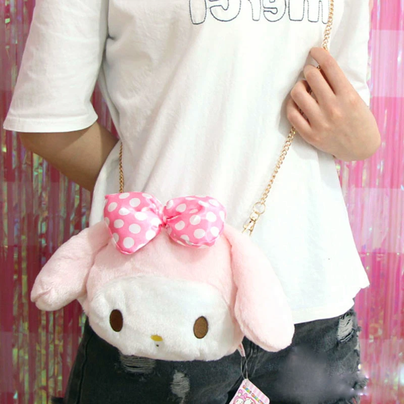 

my melody cinnamoroll plush pom pom purin plushies 22cm