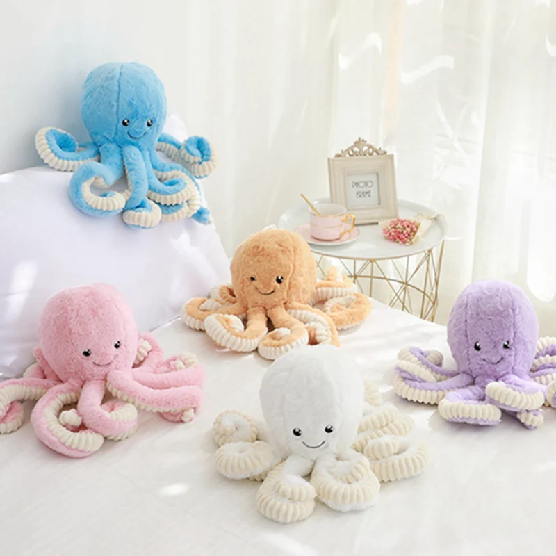 

1PC 18cm Ocean Octopus Lovely Cartoon Stuffed Animals Girl Kids Toys Birthday Gift Plush Toys for Children Girls Doll