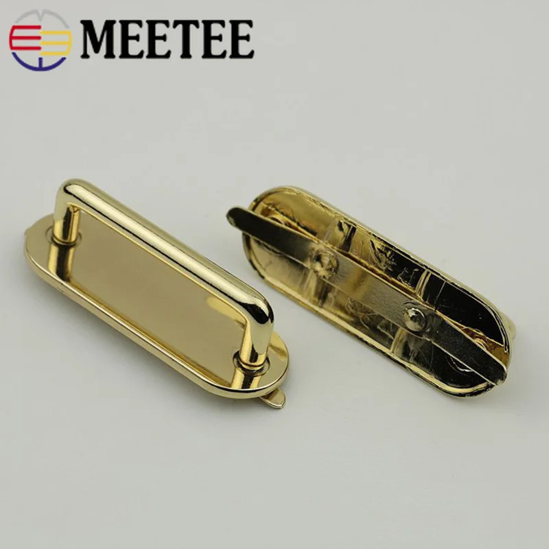 Металлическая сумка Meetee 2/4 шт. 37 мм подвесная Золотая АРКА мостик сделай сам для