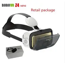 30 pcs/lot BOBOVR Z4 Mini 3D Virtual Reality VR Glasses Cardboard VR Box Head Mount Cheap High Quality Wholesale