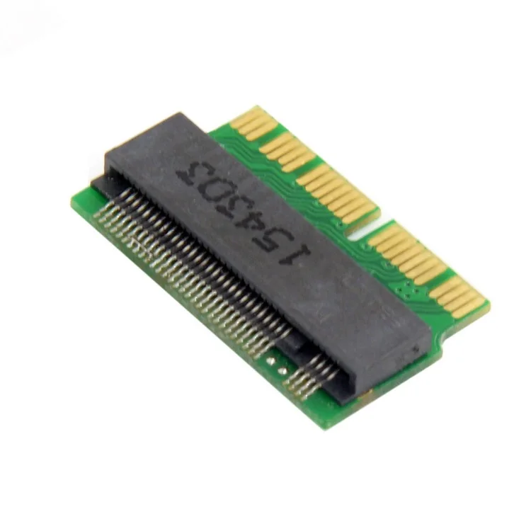 12 + 16 контактов 2014 2015 Macbook в M.2 NGFF M-Key AHCI SSD конвертер карты для A1398 A1493 A1502 A1465 A1466 |