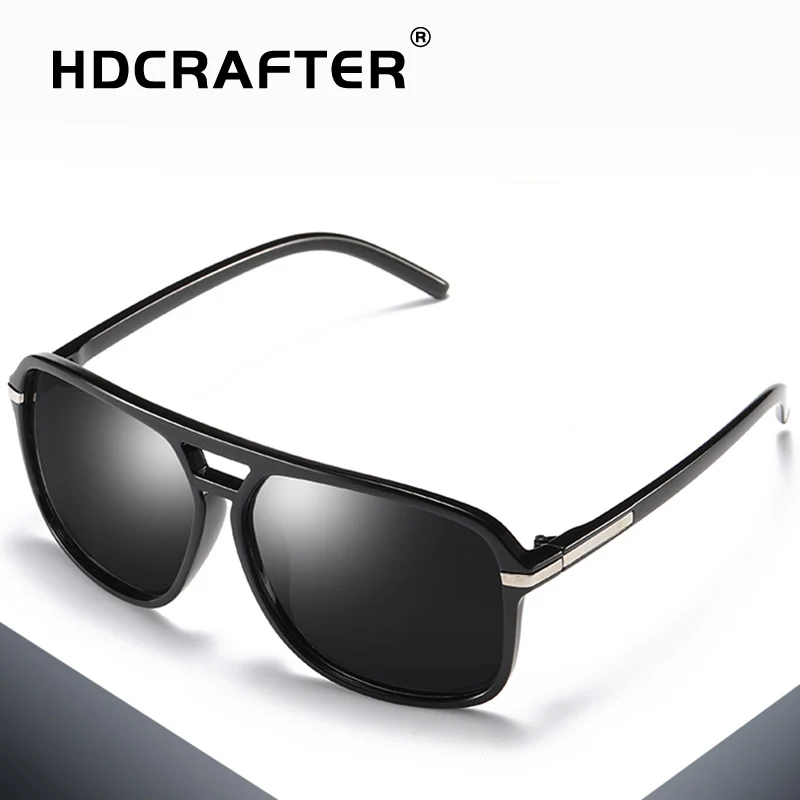 HDCRAFTER классический HD поляризованные солнцезащитные очки для женщин мужчин