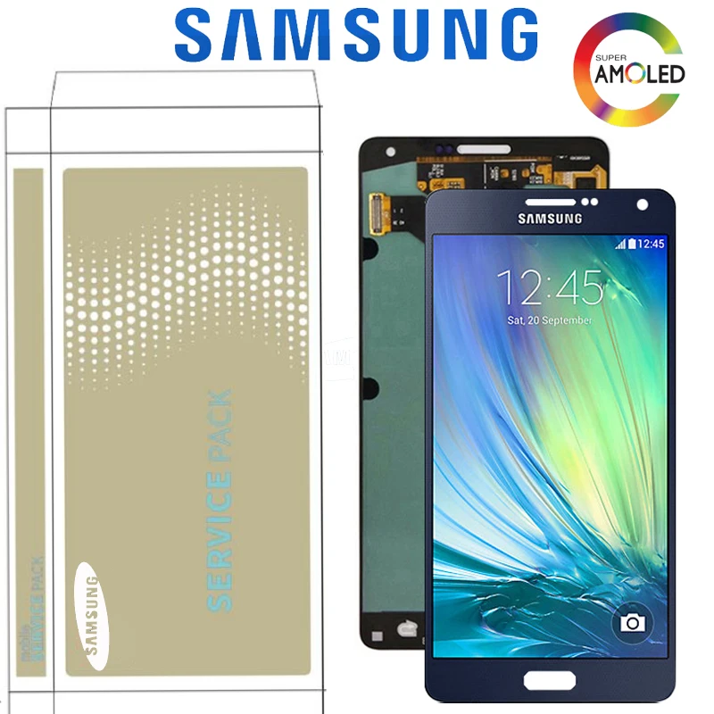 

Original 5.5" Super AMOLED LCD For Samsung Galaxy A7 2015 A700 A700F A700F Display Touch Screen Digitizer Assembly Replacement