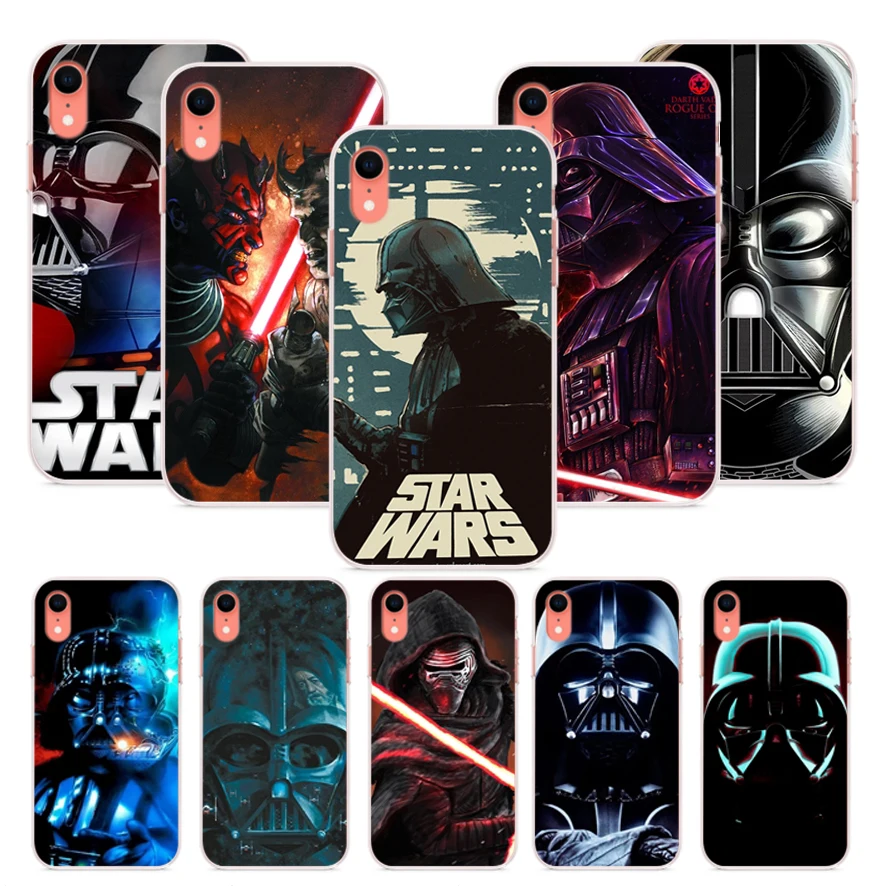 

OUTMIX Darth Vader Silicone Soft Phone Case For iPhone 6plus 6s 6 5 5s SE 7 8 X XS max XR 8plus 7plus Protective Cover