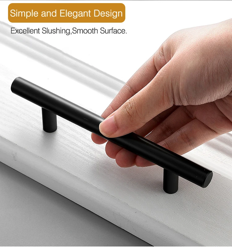Door Handles T Bar Pull Straight Handle Drawer Knobs (13)