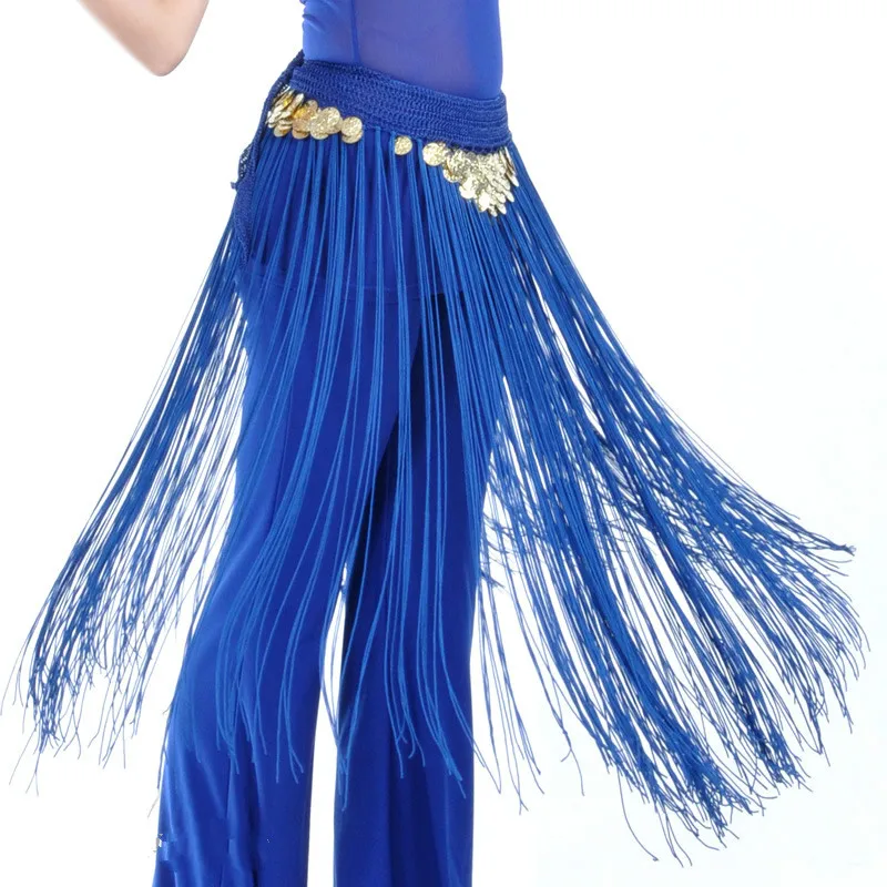 Multicolor Hand Made Belly Dance Accessories Women Dancewear Long