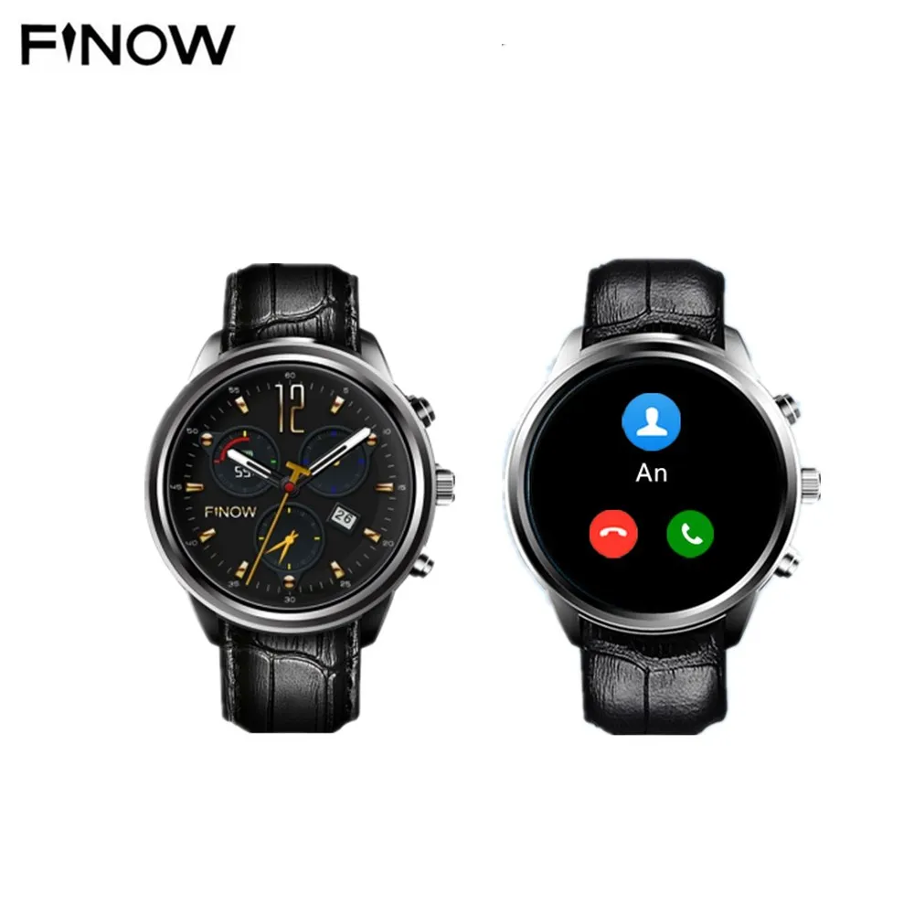 Finow X5 AIR 3g Smartwatch телефон Bluetooth 4 0 Шагомер Smart Band Android 5 1 MTK6580 ядра 2 ГБ Оперативная