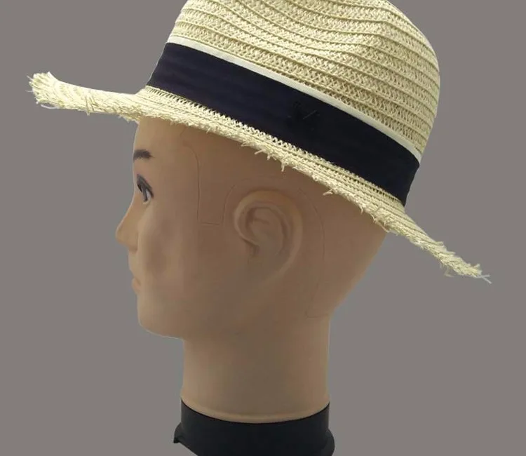 Широкие с полями, солнце шапки для мужчин и женщин Jazz cap s Топ унисекс соломенная шляпа короткая твердая
