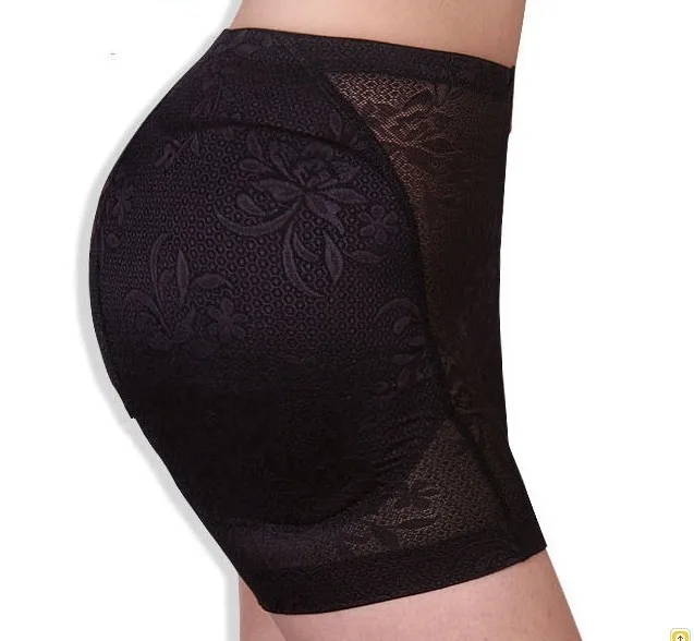 

Black color Padded Panty Butt Lifter Control Panty Butt Enhancer Lift Body Shapers Sexy Seamless Panty Push Up Women's briefs