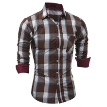 Новинка весны Клетчатая Мужская Рубашка Формальная модная с длинным рукавом брендовая деловая Мужская Повседневная рубашка XXL Chemise Homme