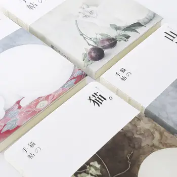 

Coloffice Cartoon Cat Series notebook and wind Japanese-style cat blank paper notebook hand book notebook book stationery 1Piece