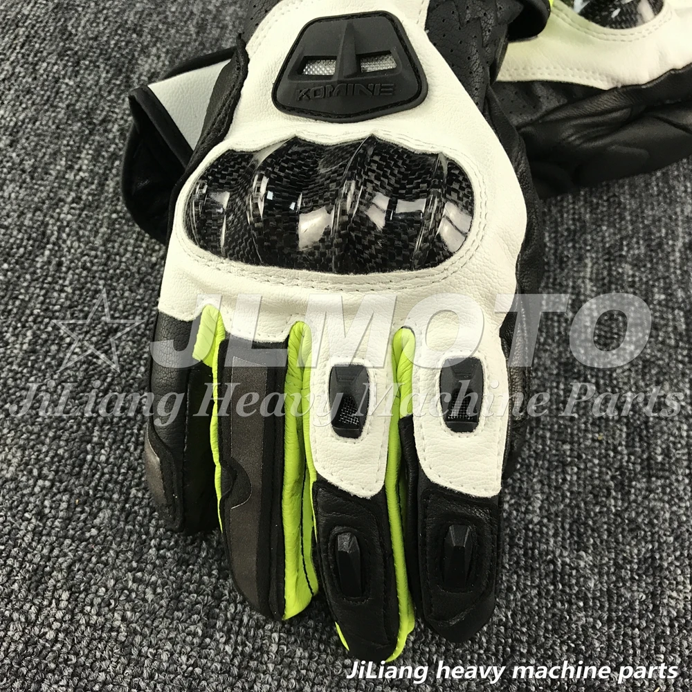 2019 Новинка komine GK198 мотоциклетные кожаные перчатки для верховой езды длинные с