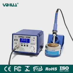 YIHUA 939D + 75 Вт Регулируемая температура Электрический паяльник паяльная станция 220 В или 110 В