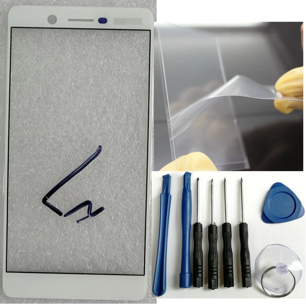 

Shyueda 100% New + OCA Tools For Nokia 7 5.2" TA-1041 TA-1042 Outer Front Screen Glass Lens Replacement