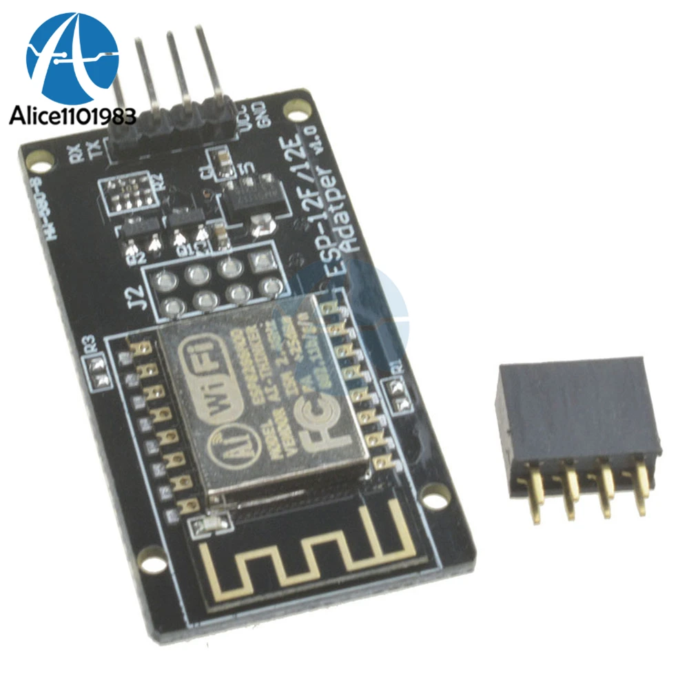 ESP8266 ESP 12F Serial Wifi адаптер приемопередатчика Module V1.0 для Arduino UNO R3 AT Command 5V AP 802 11 b/g/n 2 4 GHZ
