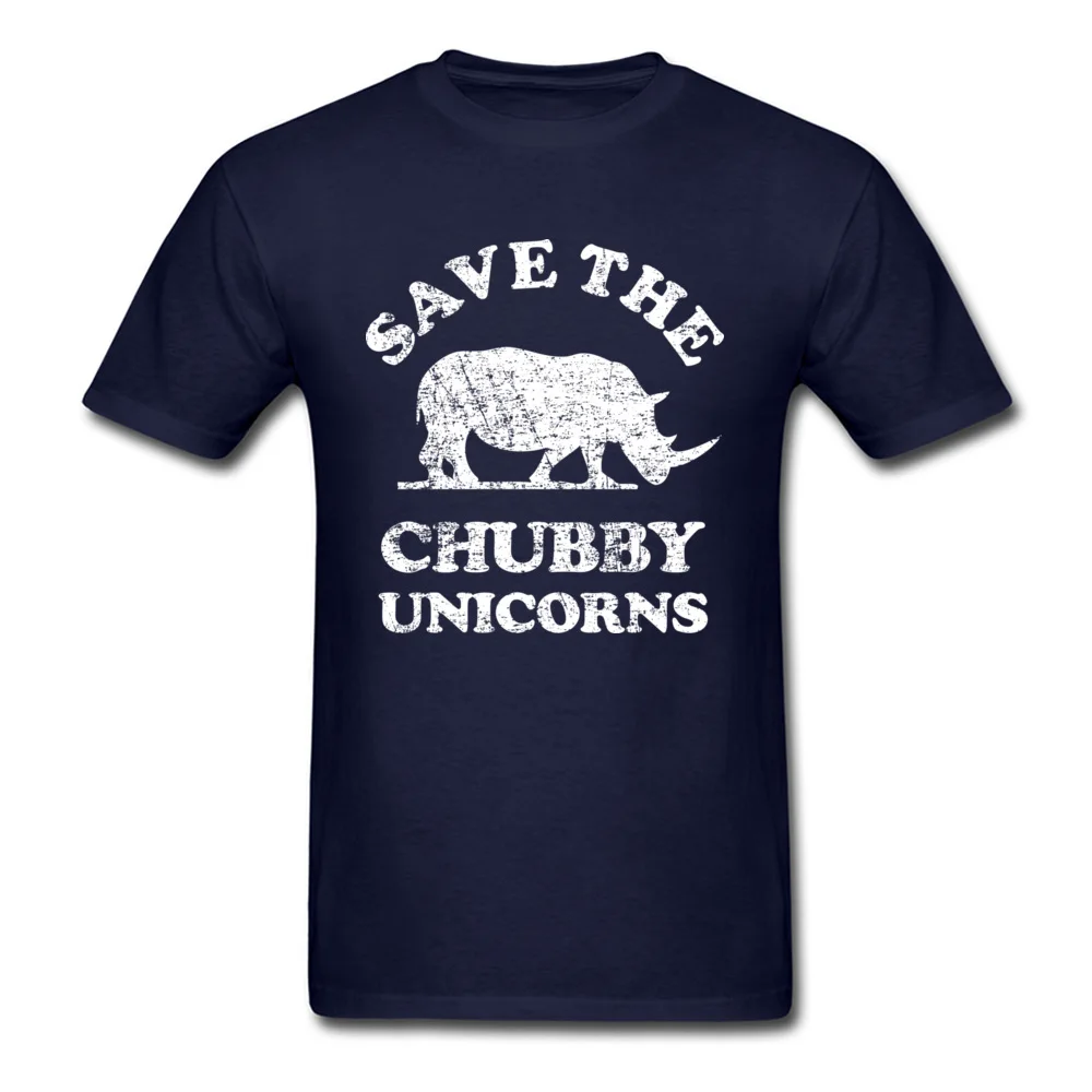 Save The Chubby Unicorns_navy