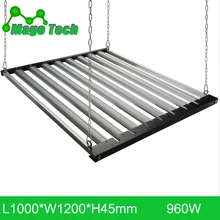 960 Вт Светодиодный радиатор для выращивания света Светодиодная лента для освещения растений свет алюминиевый радиатор для выращивания освещения только радиатор