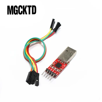 

5pcs/lot CP2102 module USB to TTL USB to serial module UART STC Downloader Brush upgrade board