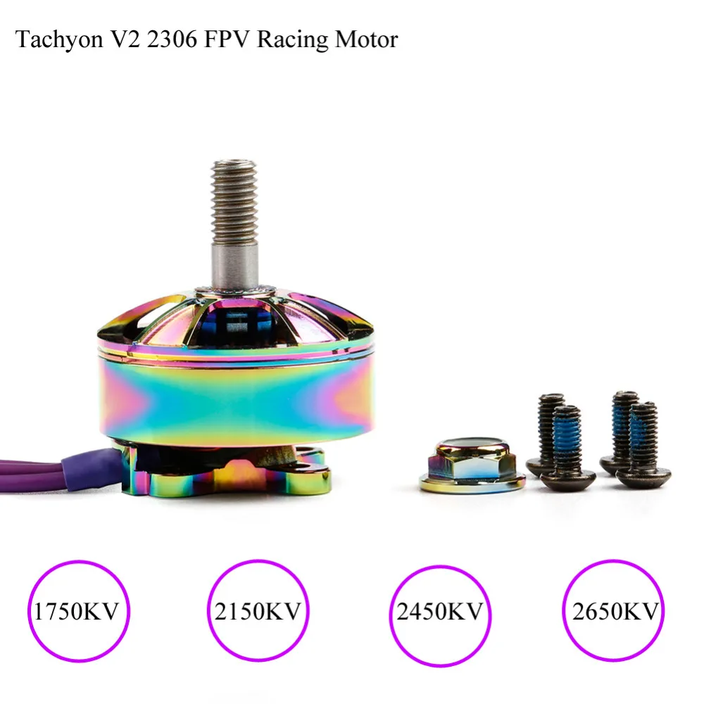iFlight Tachyon V2 2306 2150kv 2-4S Brushless racing brushless Motor for FPV RC Racing Frame Drone kit | Игрушки и хобби