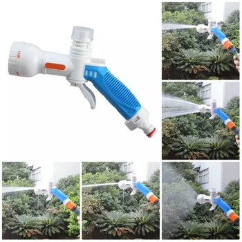 

High-grade Multi-function High Pressure PC Garden Water Guns Spray Nozzle Multi-function Sprinkler Foam Water Gun 40
