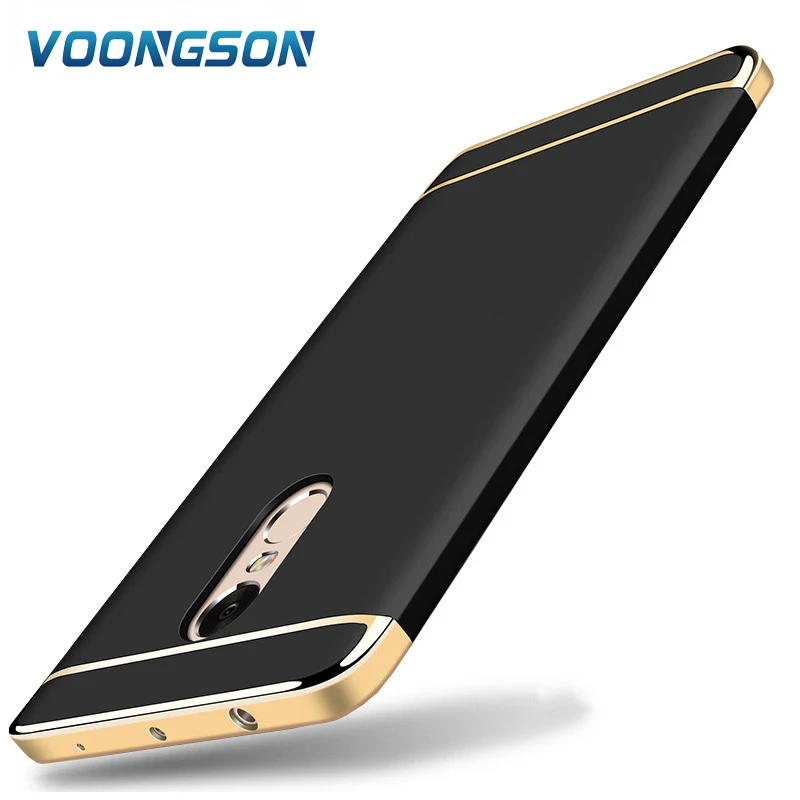 

For Xiaomi Mi 5s Plus 5X Case Removable 3 in 1 Plating Hard PC Cover Redmi Note 3 Pro 5A Prime 4 4A 5 Plus 3S 4X 5 Phone Cases