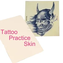 10 шт. кожа для обучения татуировкам для тату материалы для швейной машинки Набор бровей губ микроблейдинг инструменты 20x15 см пустой лист