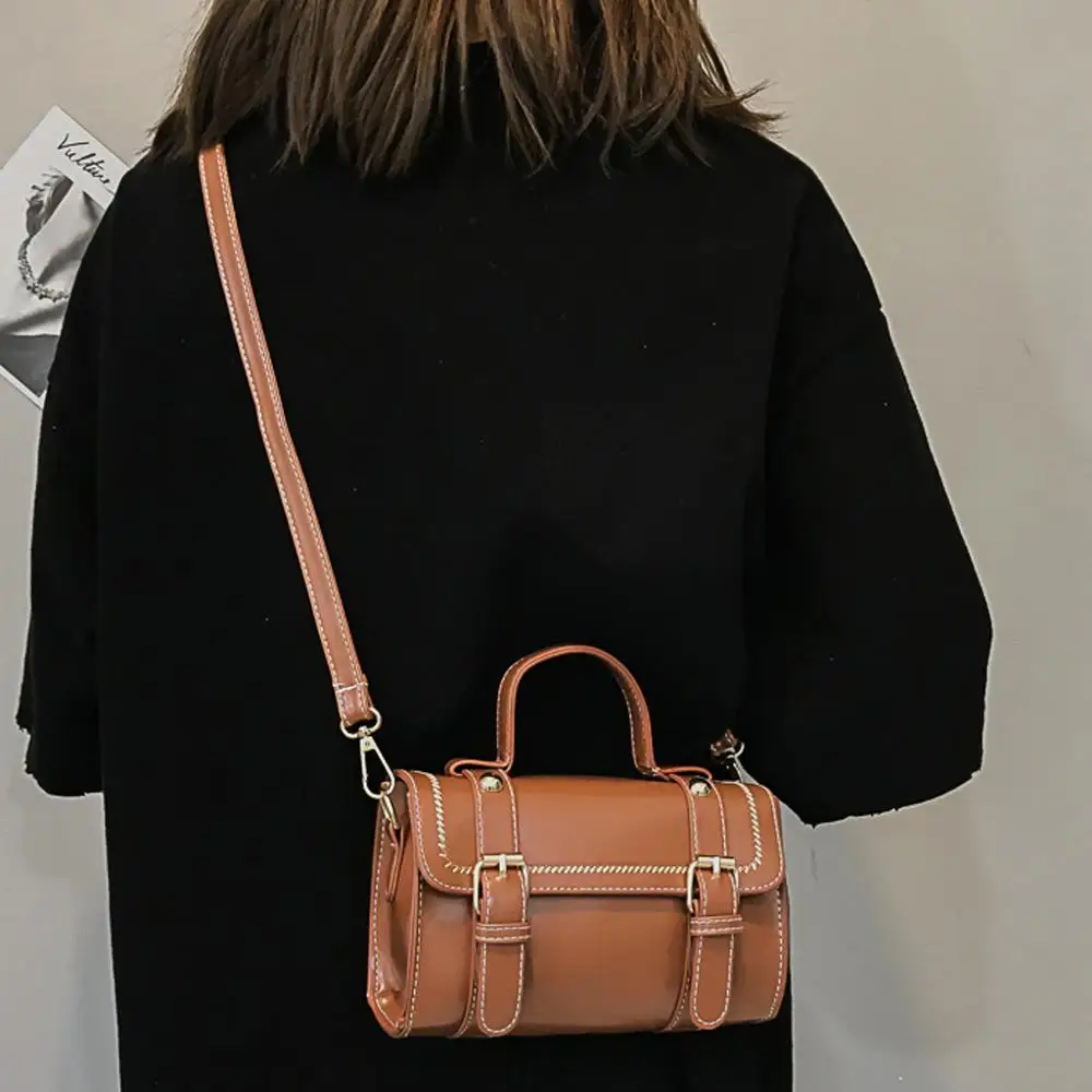 

crossbody bags for women bag women leather 2019 new Fashion bags Lady Retro bag Solid Wild Shoulder Bag Messenger bolsos mujer@