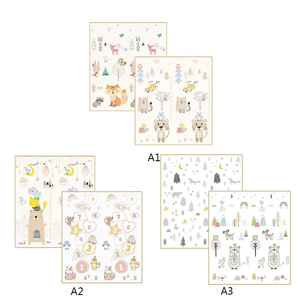 Складной водостойкий коврик-головоломка детский портативный игровой коврик складной XPE ползающий коврик Домашний Открытый 200 см * 180 см * 1 см